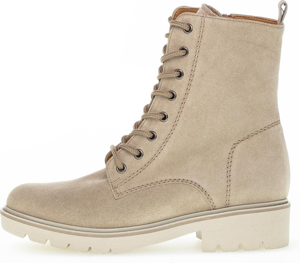 Gabor dames veterboot - Taupe - Maat 42