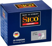 sico 60 (sixty) x-tra condooms