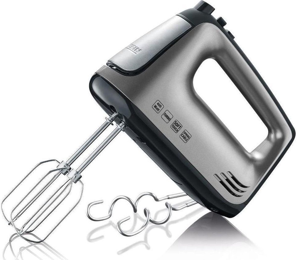 Severin HM 3832 - Handmixer - grijs metallic