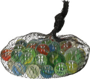 Knikkers transparant met gekleurd oog 200x stuks - Kinder speelgoed/cadeau - Voordelige knikkers