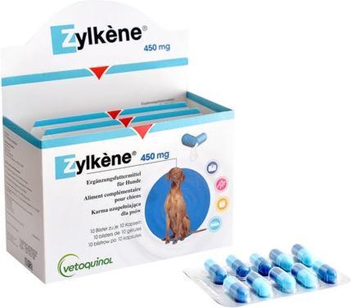 Zylkene 450 mg - 100 capsules (hond)