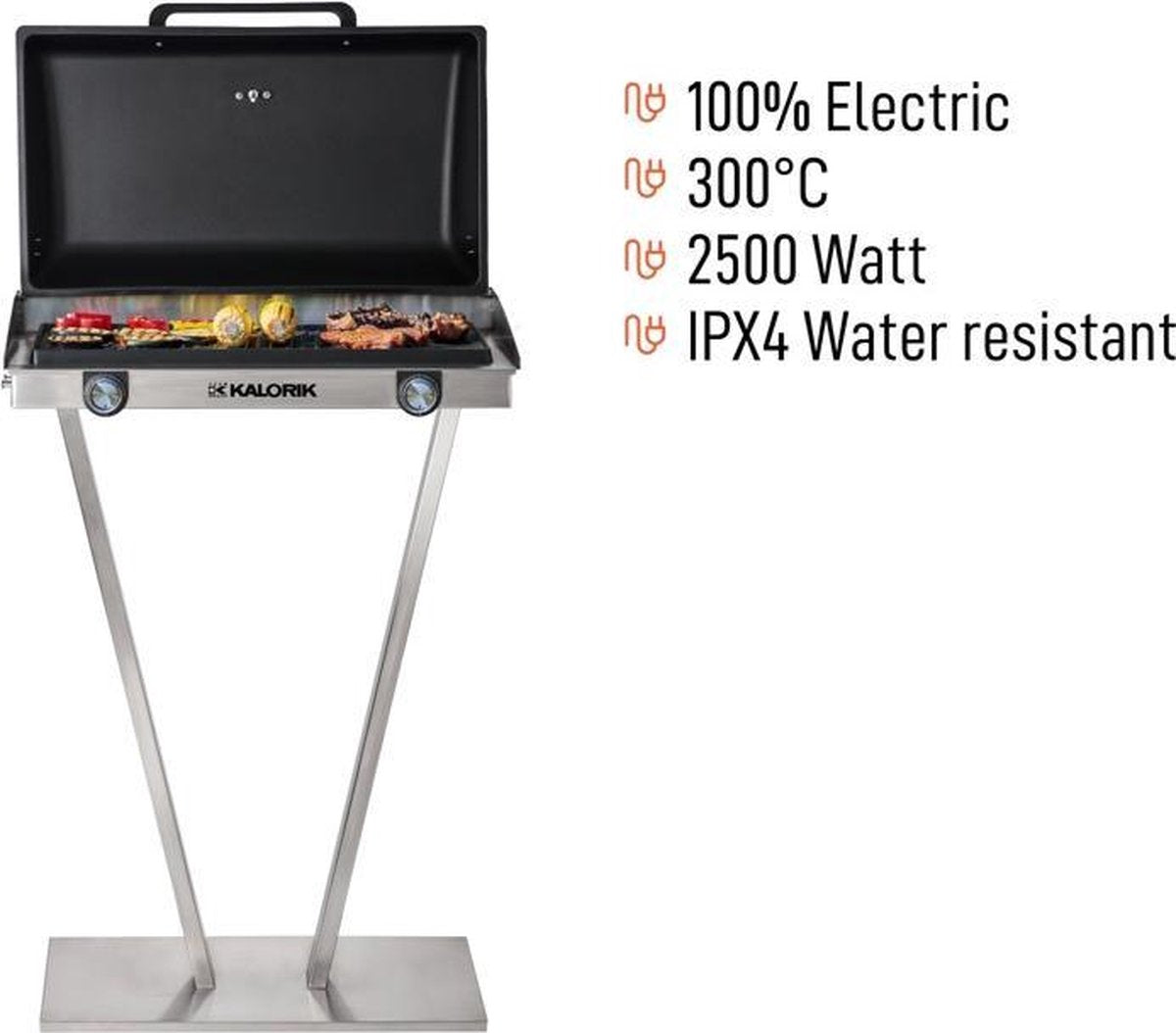 Elektrische Barbecue - TKG EBBQ 1002 L