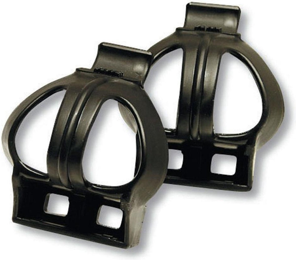 Elite Toeclips Zwart 2 Stuks
