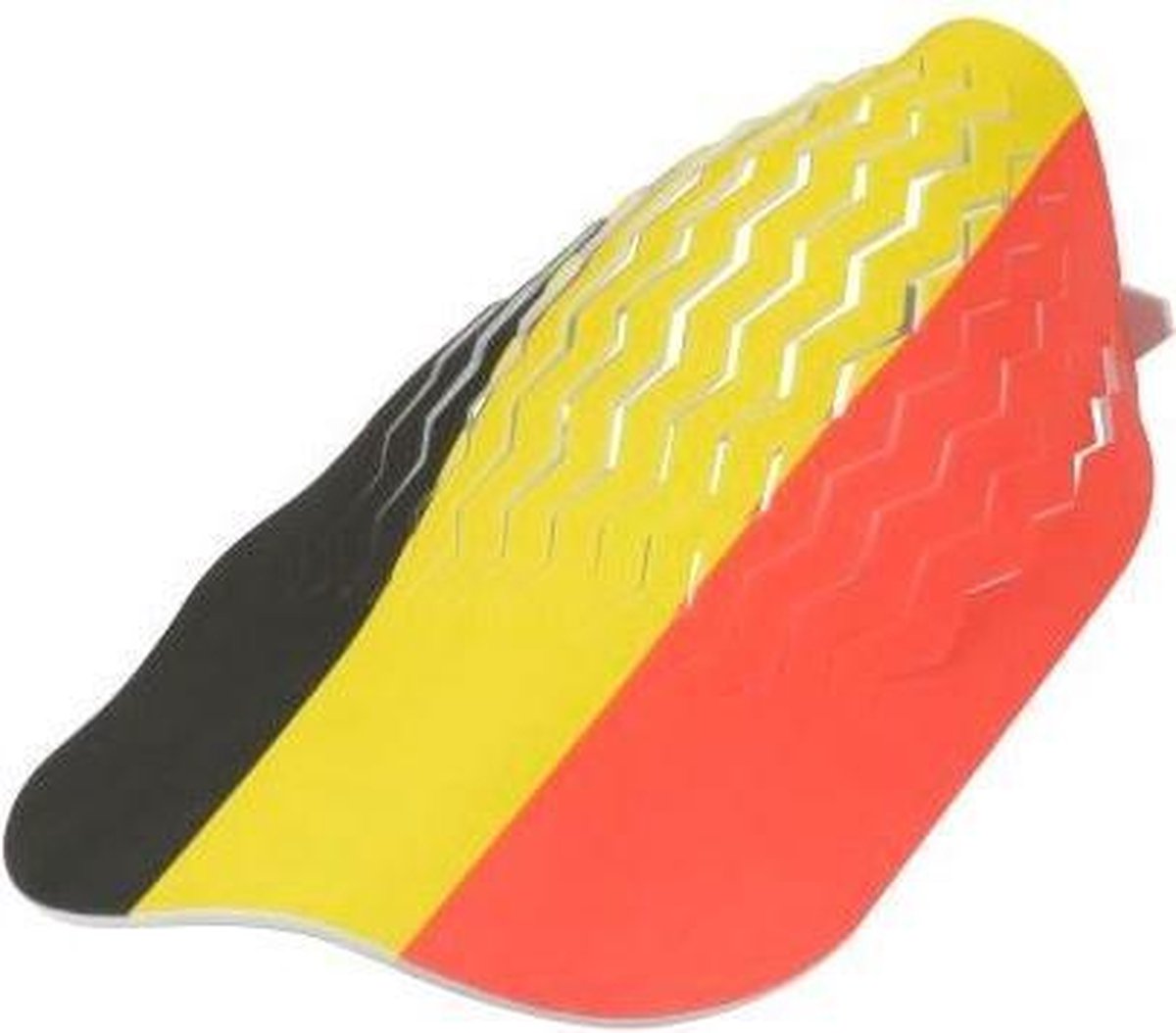 België Hoed Vouwbaar 39 X 19 Cm Zwart/geel/rood