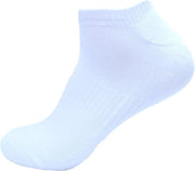 6 Paar Donex sneakersokken Unisex badstof  wit 39-42