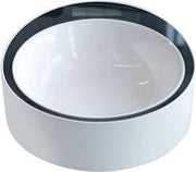 M-Pets Voerbak Yumi Smart Bowl Rond Zwart-Wit 18 cm