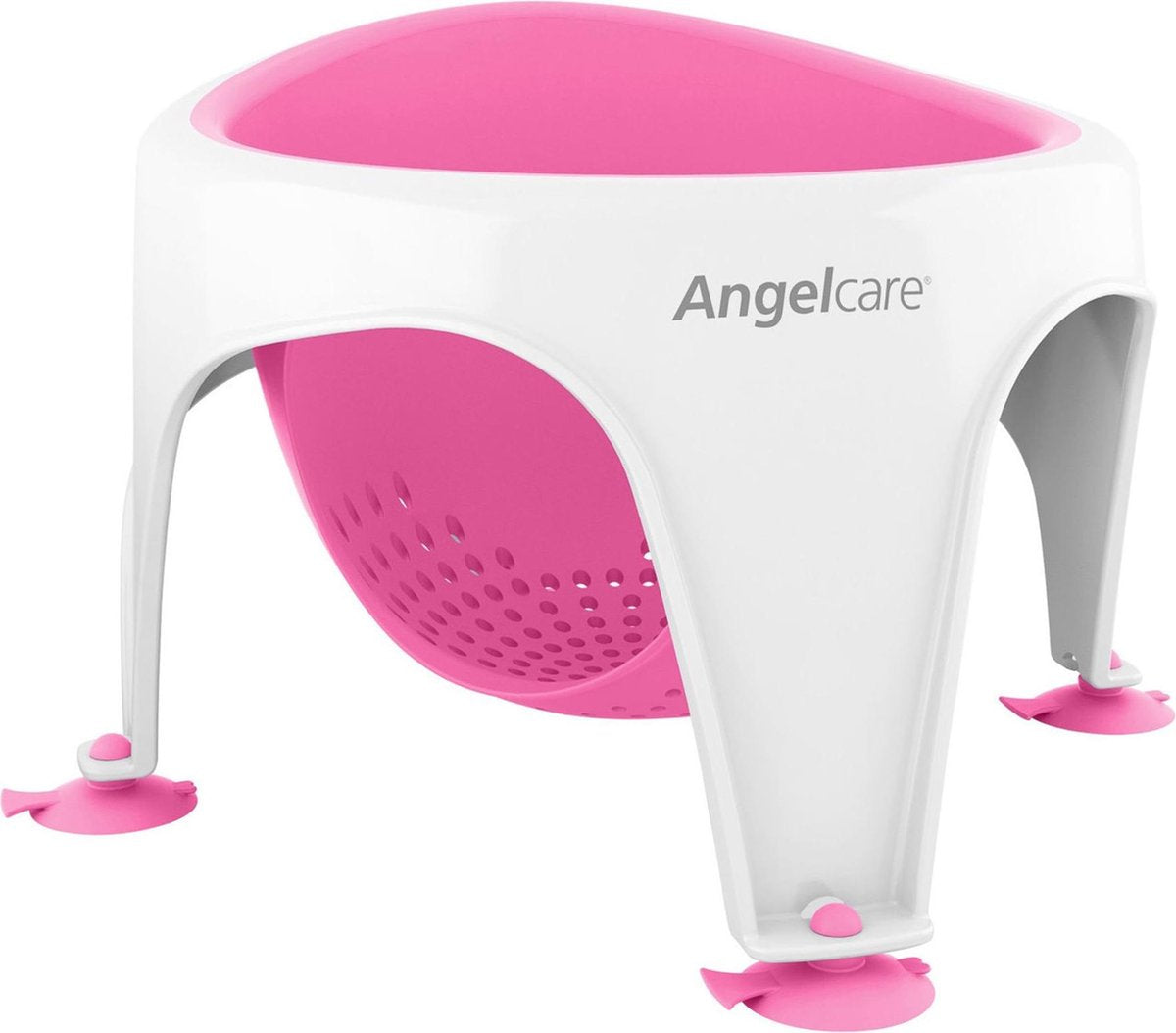 Angelcare Badzitje Roze - Badring voor Baby van 6+ maanden - Badstoeltje - Badstoel Baby - Pink