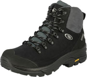 Brütting Wandelschoen Mount Tanaga Nubuck Leer Zwart/grijs Mt 41