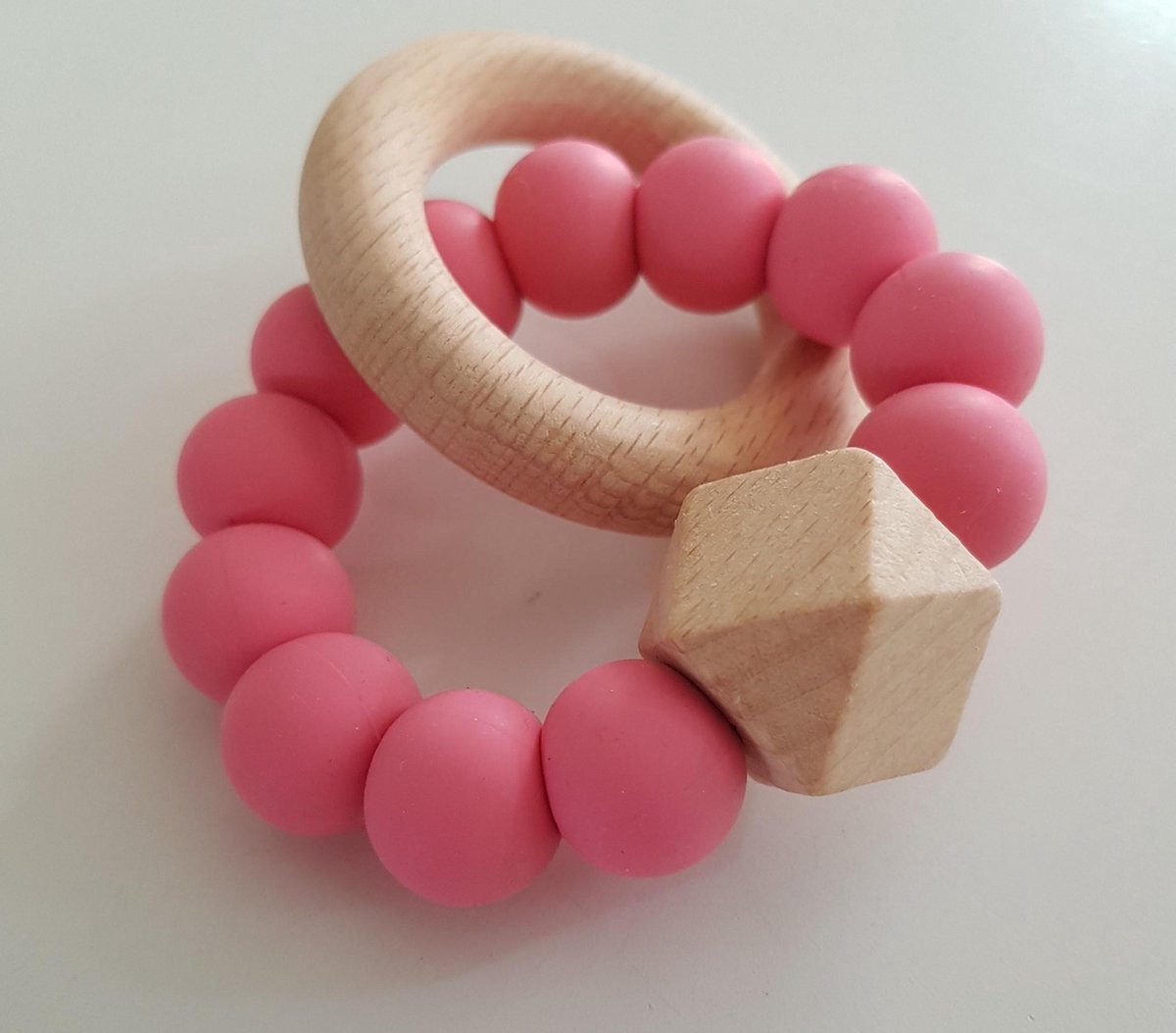 RiFresh - bijtring - roze - uni