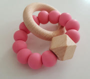 RiFresh - bijtring - roze - uni
