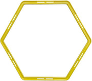 Hexagonale Hoepels 6 Stuks Geel
