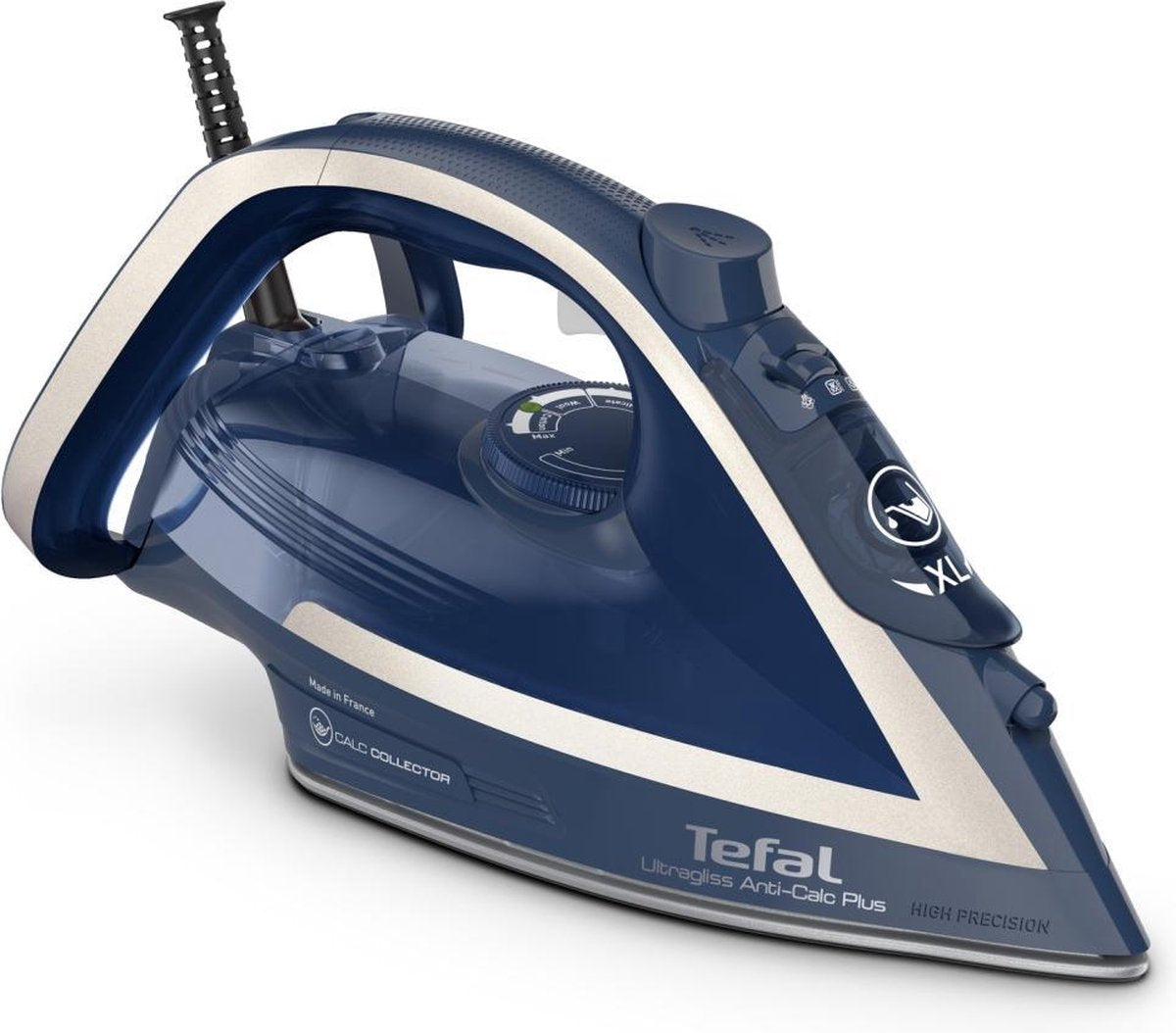 Tefal FV6830 Ultragliss Anti-Calc Plus Stoomstrijkijzer Blauw/Zilver