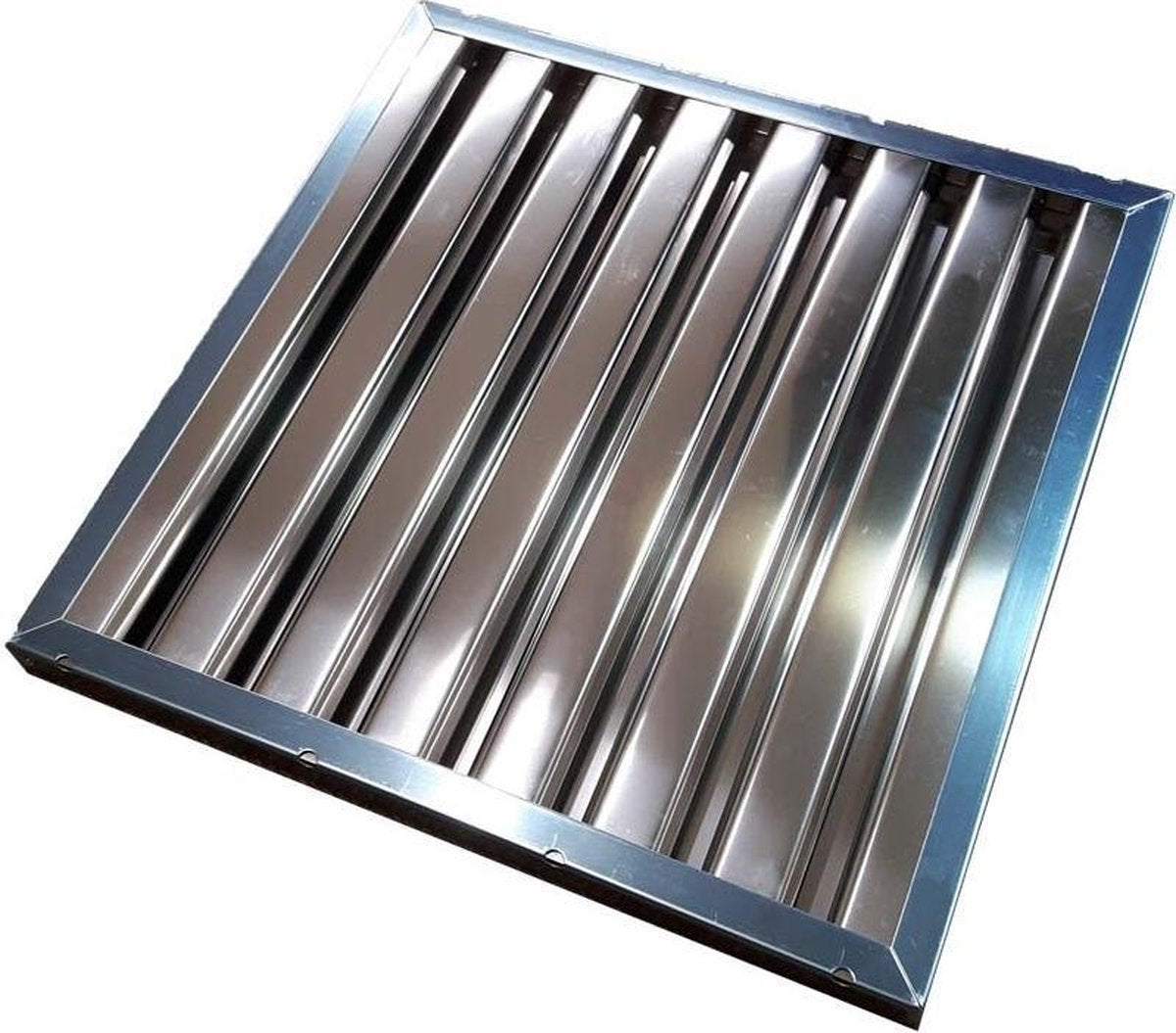 Lamellenfilter 400x400x25mm voor Horeca Afzuigkap