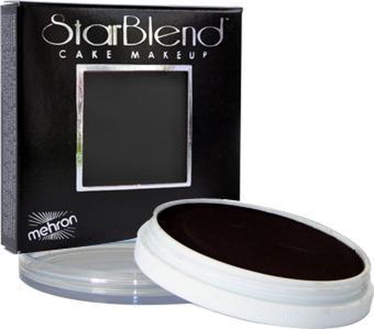 Mehron Starblend Cake Makeup | Poeder Schmink - Zwart