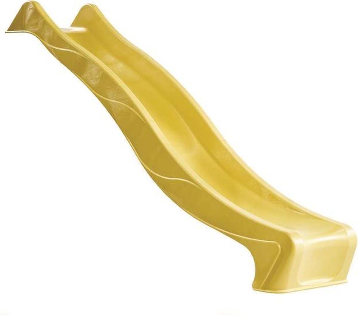 Losse glijbaan Rex voor Platformhoogte 120cm Geel