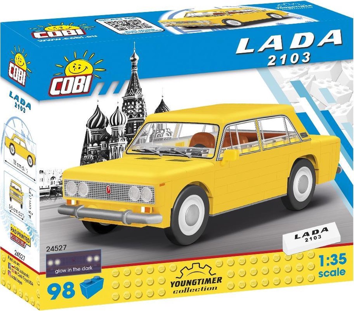 COBI 24527 Lada 2103 - Constructiespeelgoed - Modelbouw - Auto
