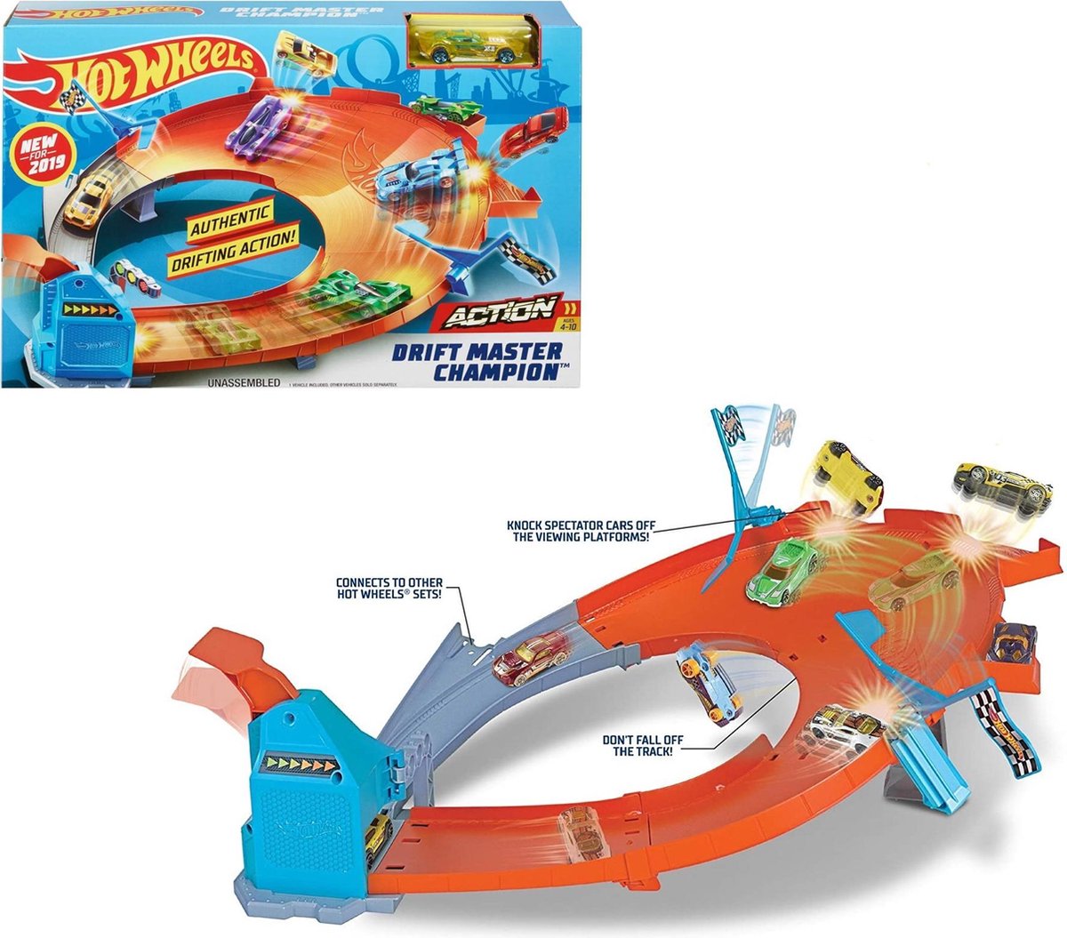 Hot Wheels - Drift Master Champion - Drifting - Met een auto
