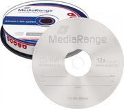 CD-RW MediaRange 700MB 10pcs Spindel 12x