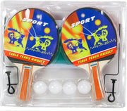 Tafeltennisset 4 ballen