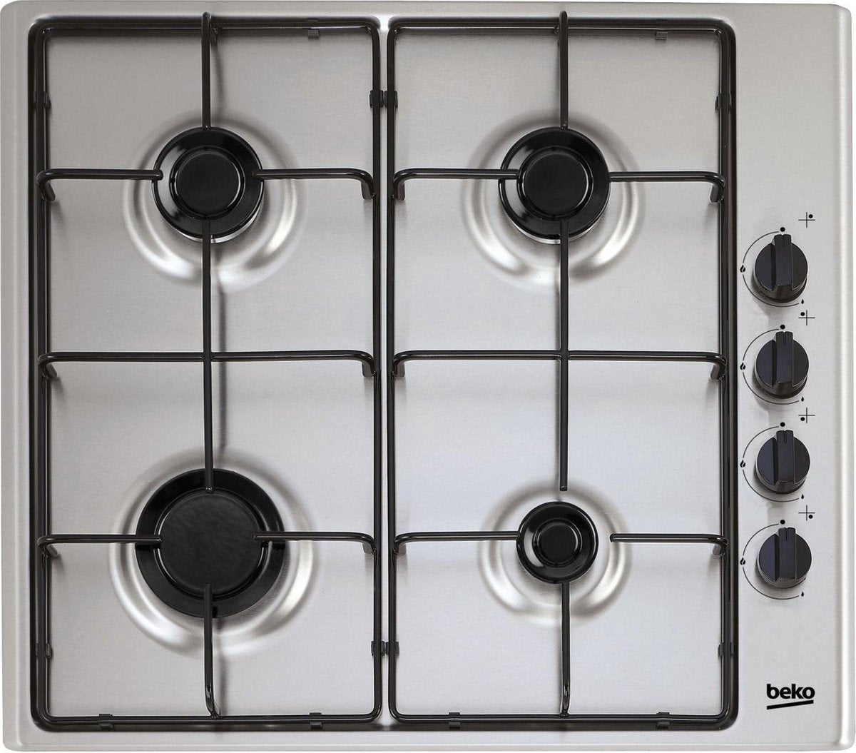 Beko HIZG 64120 SX Ingebouwd Gaskookplaat Roestvrijstaal