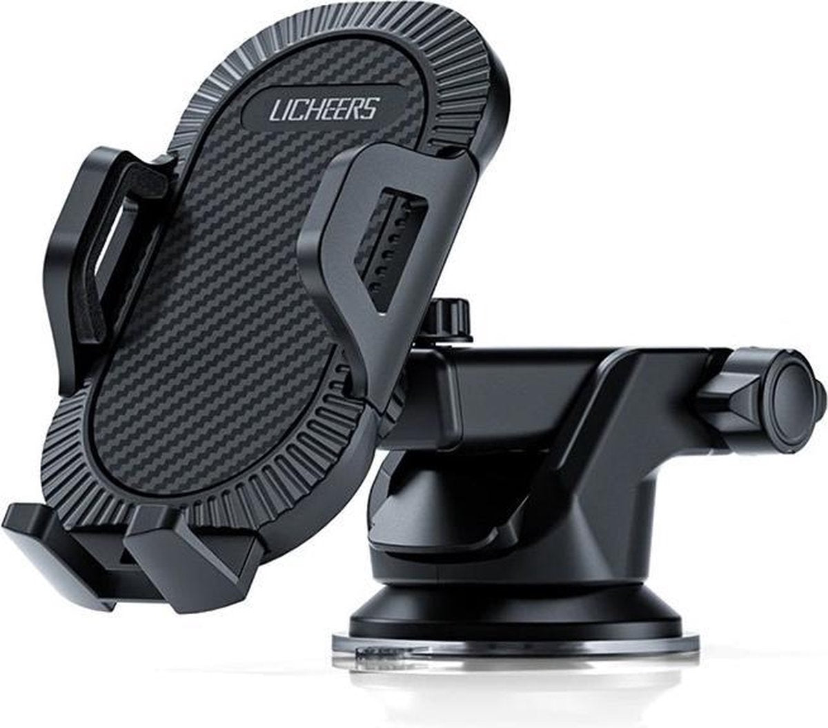 Auto Telefoon Houder - Voor Mobiele Telefoon - Geschikt voor 4.7 tot 7.5 inch Smartphone - Dashboard Zuignap Bevestiging