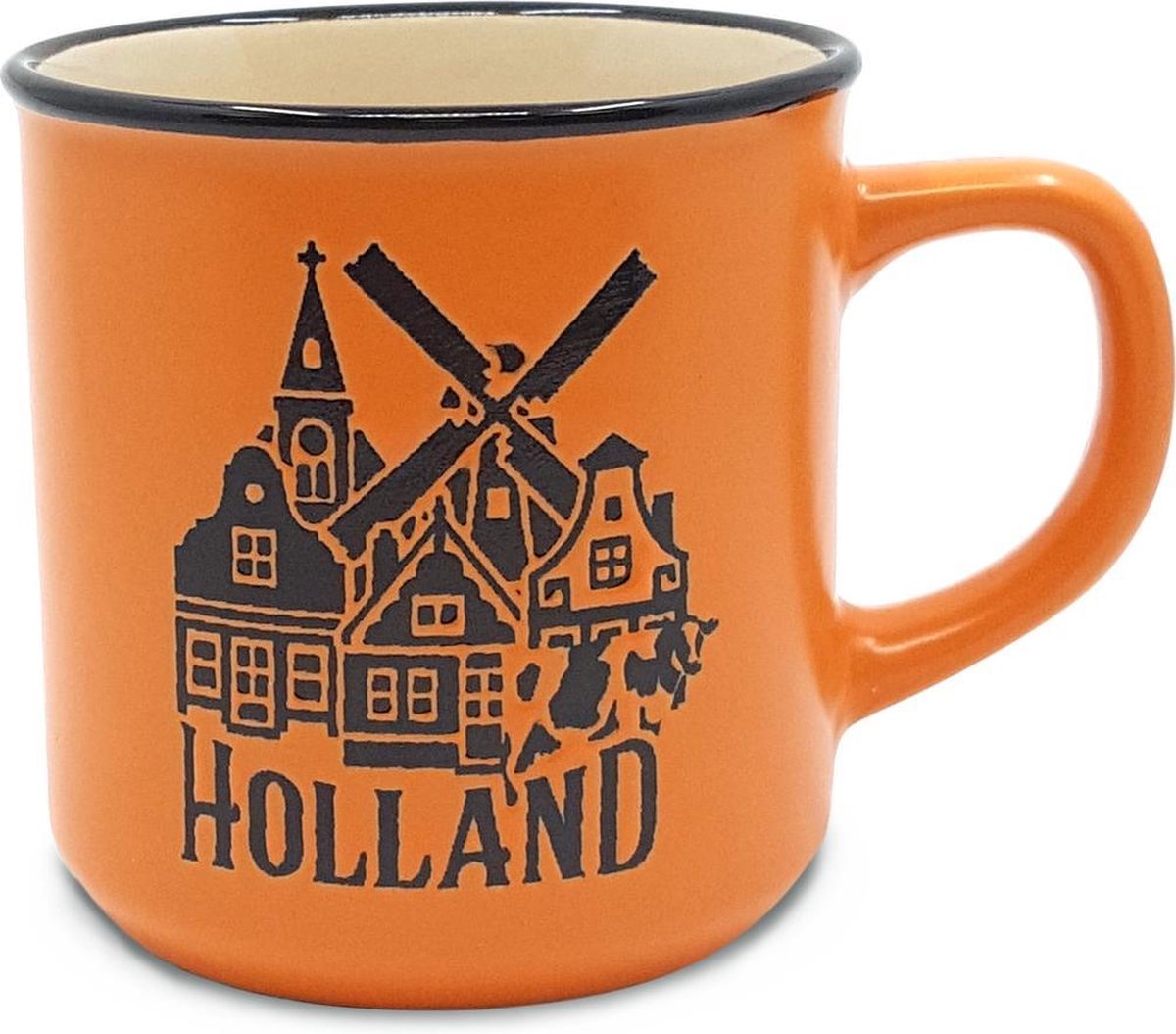 Campmug Beker Klein Oranje - Souvenir