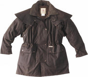 Scippis waxjas Drover Jacket brown 3XL