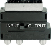Trevi SC 34-62 SCART RCA+MINI DIN Zwart