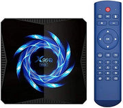 TECHPUNT X96Q Max 64GB - 2.4G 5g Dual WiFi Bluetooth 4K Media Player Android TV Box