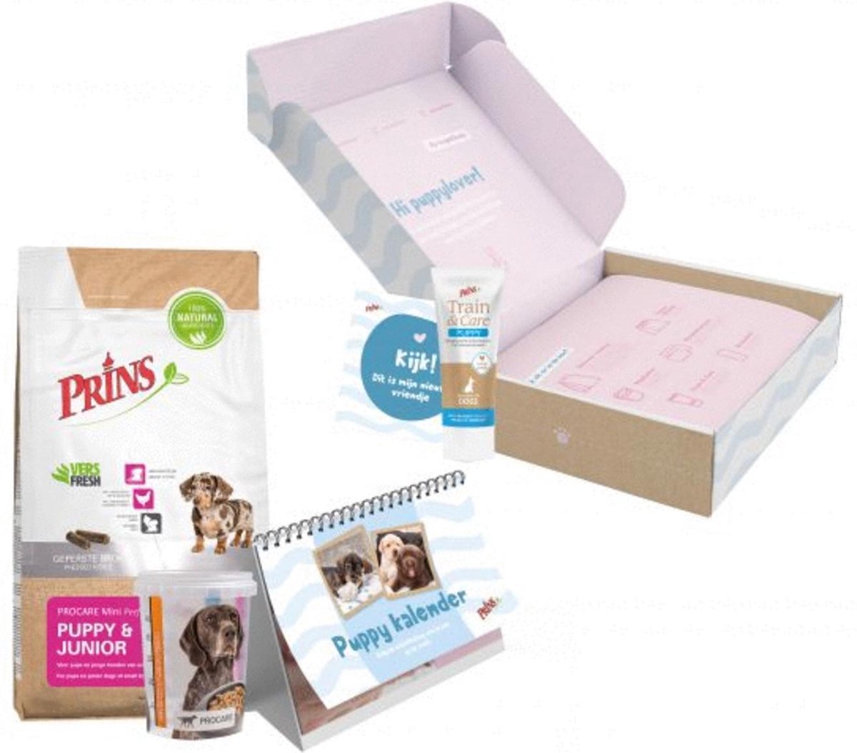 Prins Opgroeibox Mini Puppy En Junior - Hondenvoer - Kip Kalkoen