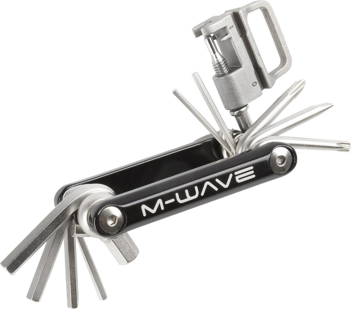 M-wave Multitool Little 15 Functies 8 Cm Zwart