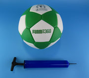 Panini - Voetbal - Unisex - Maat 3 - Handbal - Strandbal - Groen - Wit - Met pompje