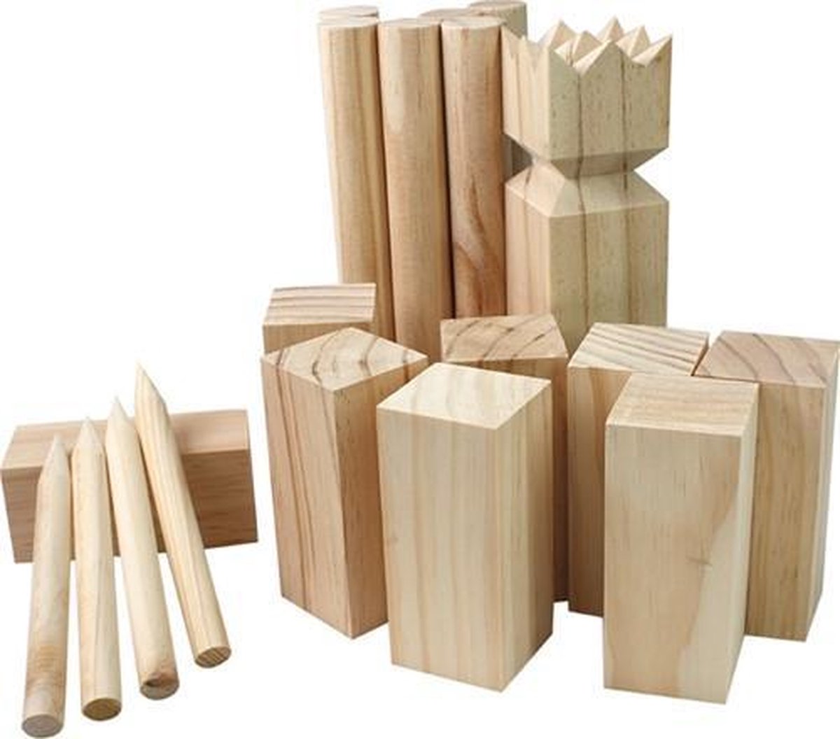 Kubb in Cardboard Box