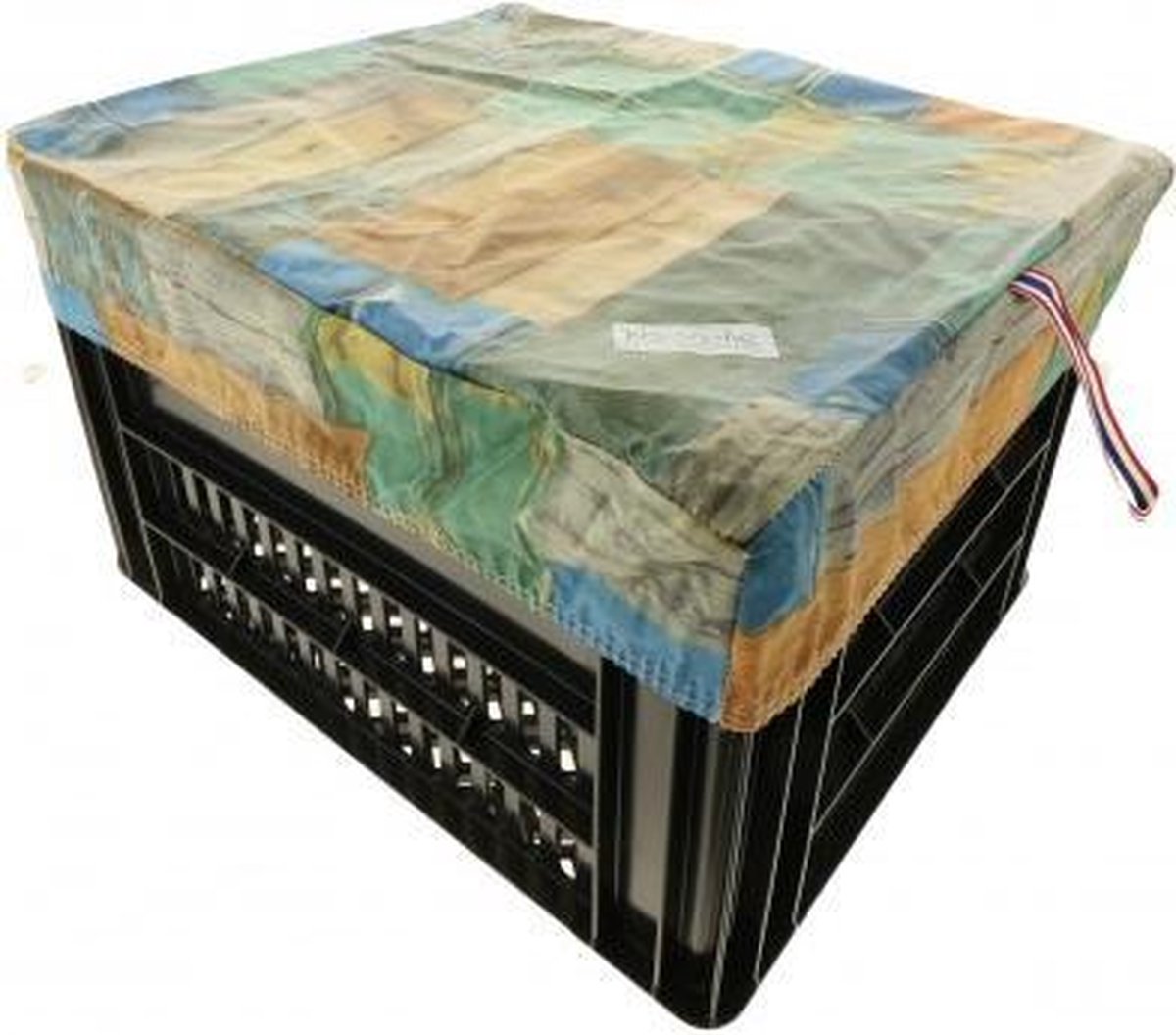 Hooodie Box M Krathoes voor fietskrat Kratafdekker Driftwood Waterafstotend