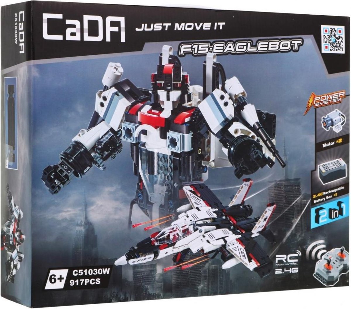 CaDFI Technic Blokken 2 in 1