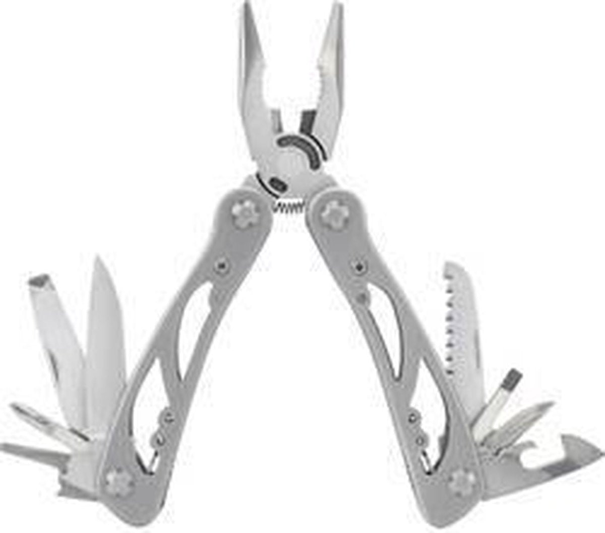 Basetech 1086176 Multitool Aantal functies: 12 RVS