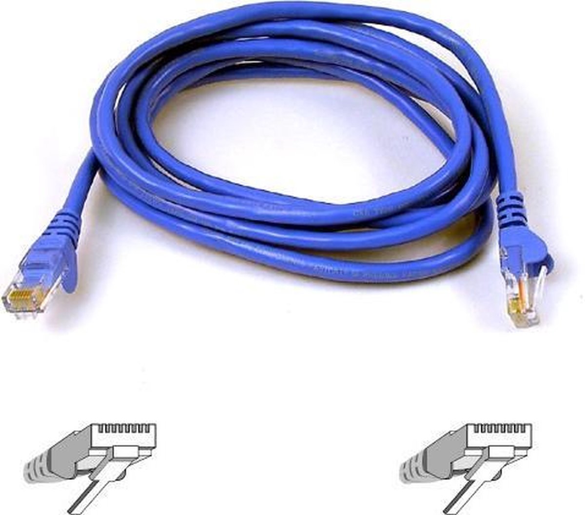 Belkin A3L980B02M - UTP Patch kabel - Cat.6 / 2 meter / Blauw