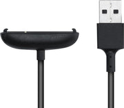 kwmobile USB-oplaadkabel voor Fitbit Inspire 2 / Ace 3 - kabel voor fitnesstracker - zwart