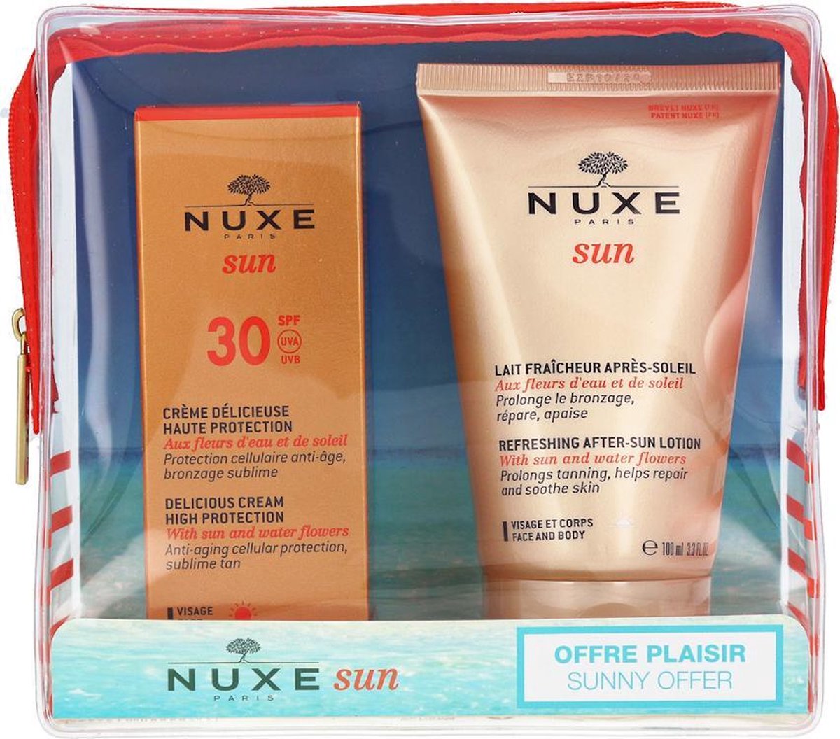Nuxe Summer Protection Ritual Cadeauset - 50 ml - 100 ml (SPF 30)