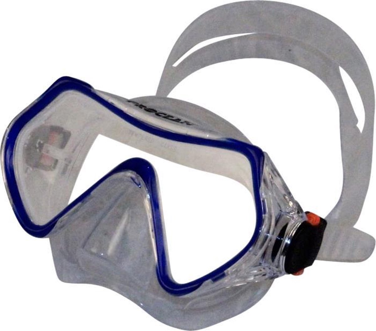 Procean kinder duikbril Slimline blauw