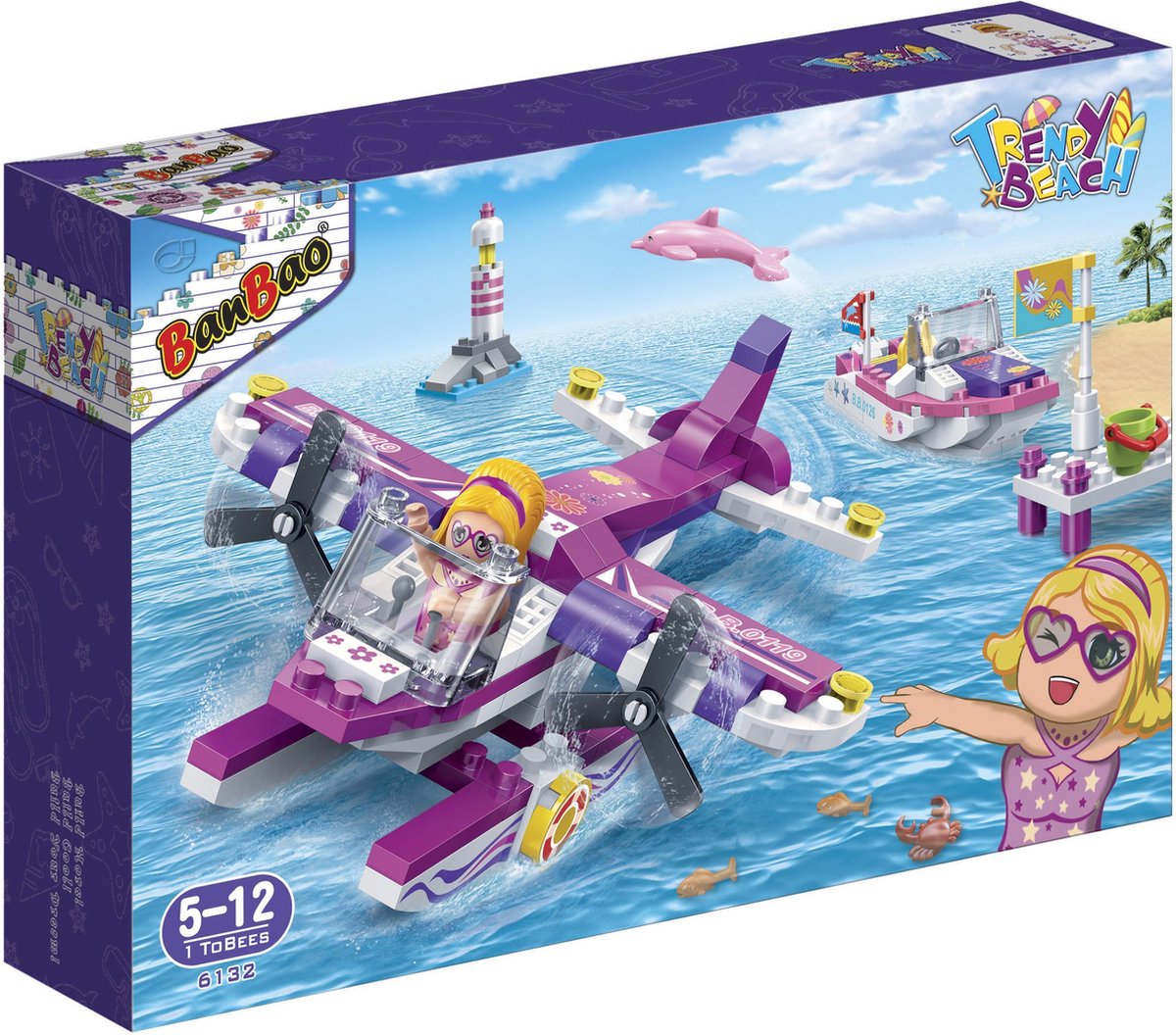 BanBao Trendy Beach Watervliegtuig - 6132