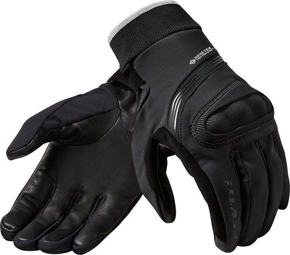 REV'IT! Crater 2 WSP Black Motorcycle Gloves 2XL