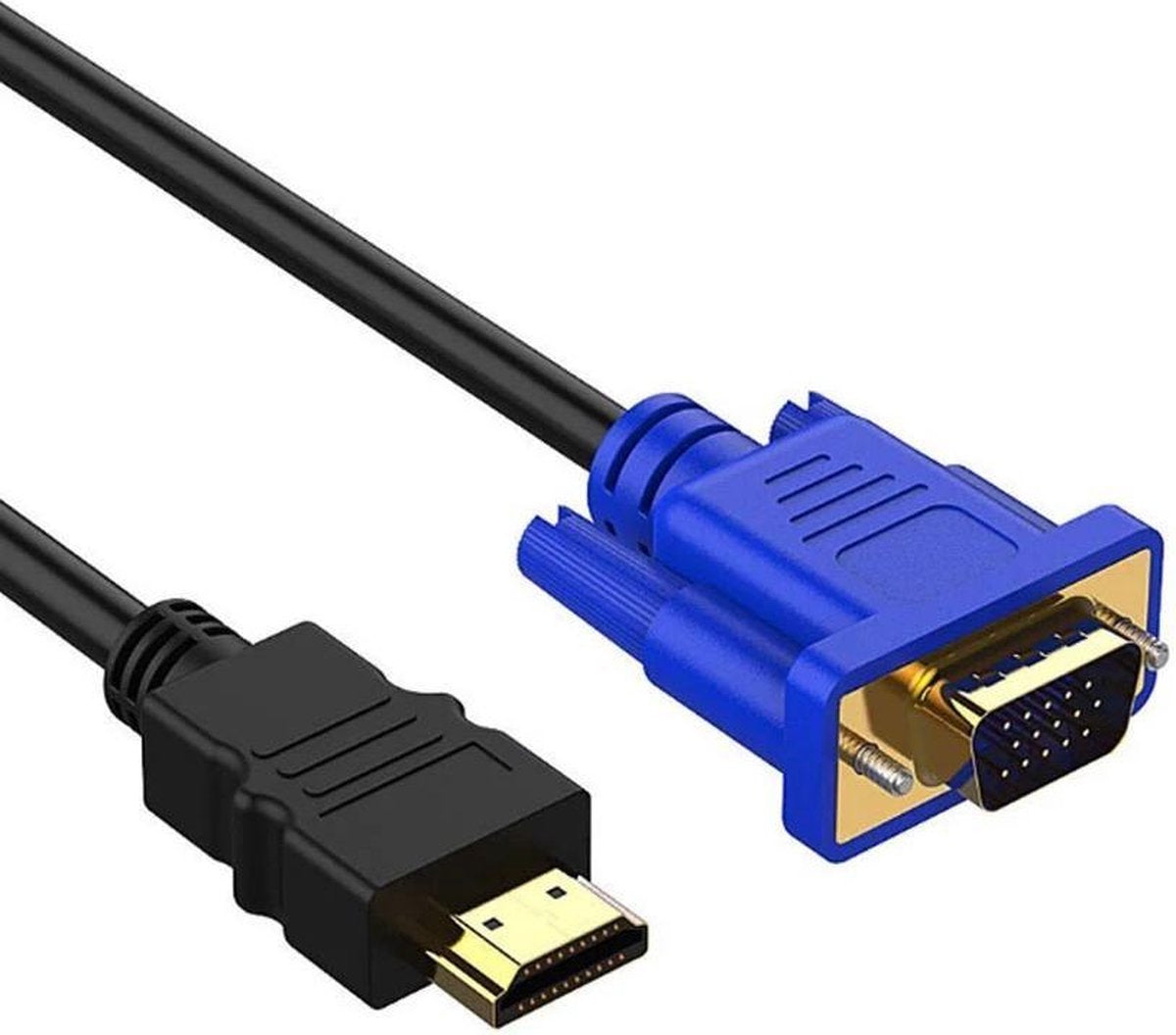 LOUZIR  HDMI naar VGA adapter - HDMI male naar VGA male - 1