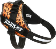 Julius-k9 idc power harnas fluweel 3 Luipaard XL/82-115CM