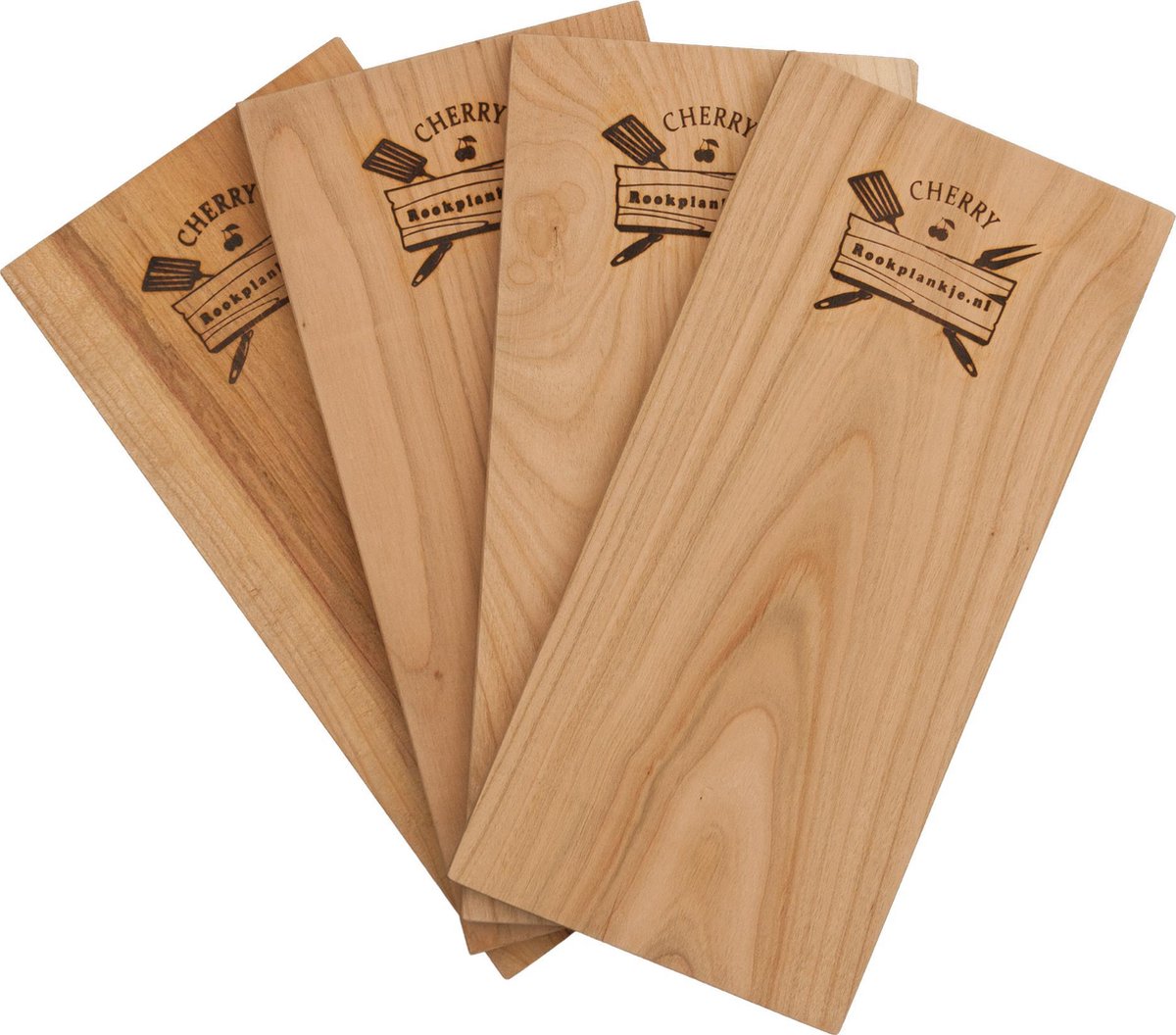 Rookplank Kersen (x4) | BBQ | Rookhout |