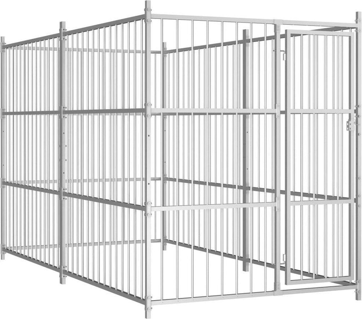 Medina Hondenkennel voor buiten 300x150x185 cm