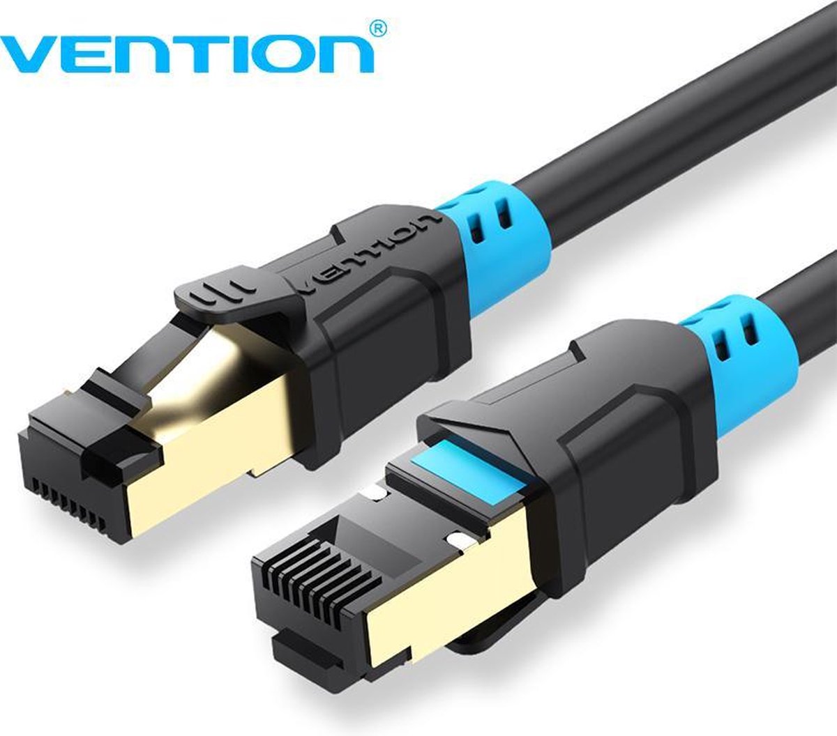 Vention Internetkabel CAT 6 A - SSTP LAN kabel - 1 GB/s - 5 meter
