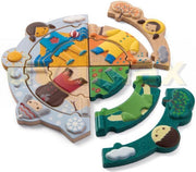 Plan Toys houten puzzel Vier seizoenen 5666