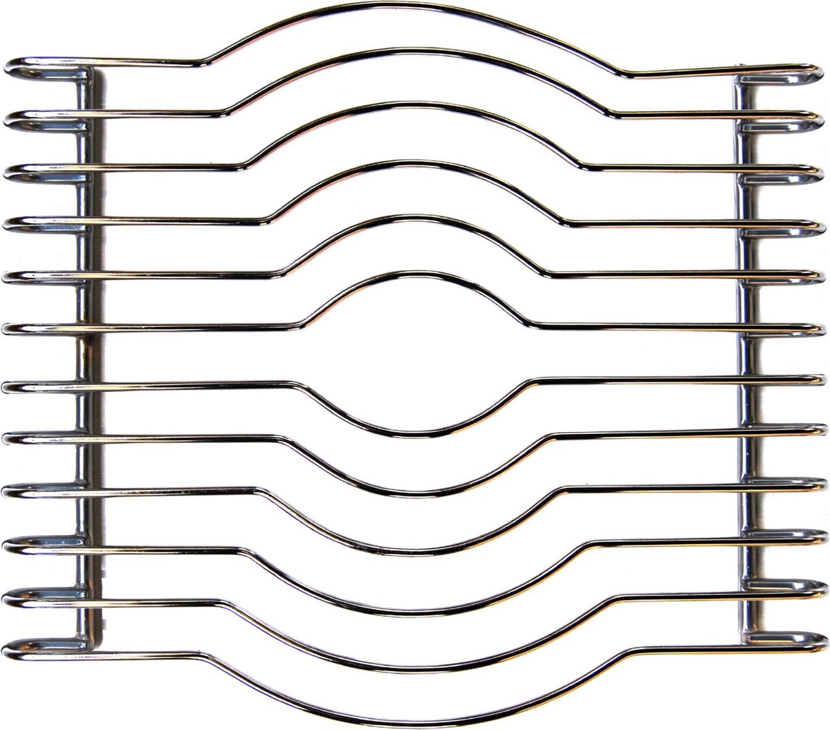 Point-Virgule Chrome Potonderzetter - 29x25x3.5cm