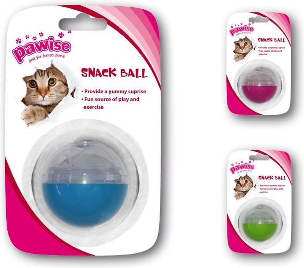 Cat Trat Ball - 5cm - assorti